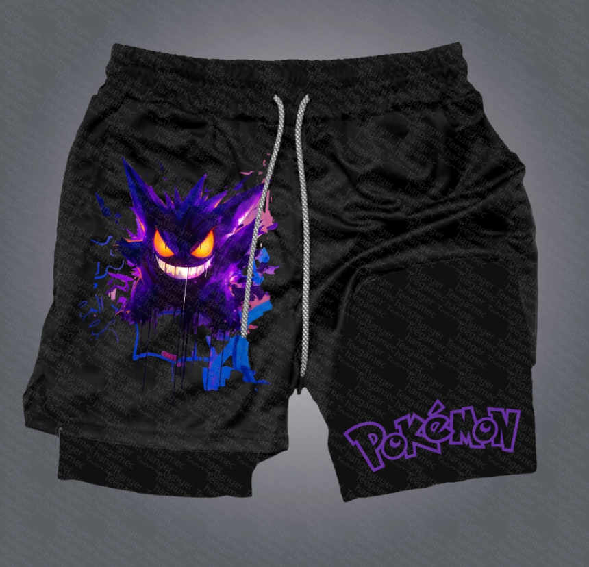 Badminton Tv - Official Pokémon Anime Collaboration Sports Shorts