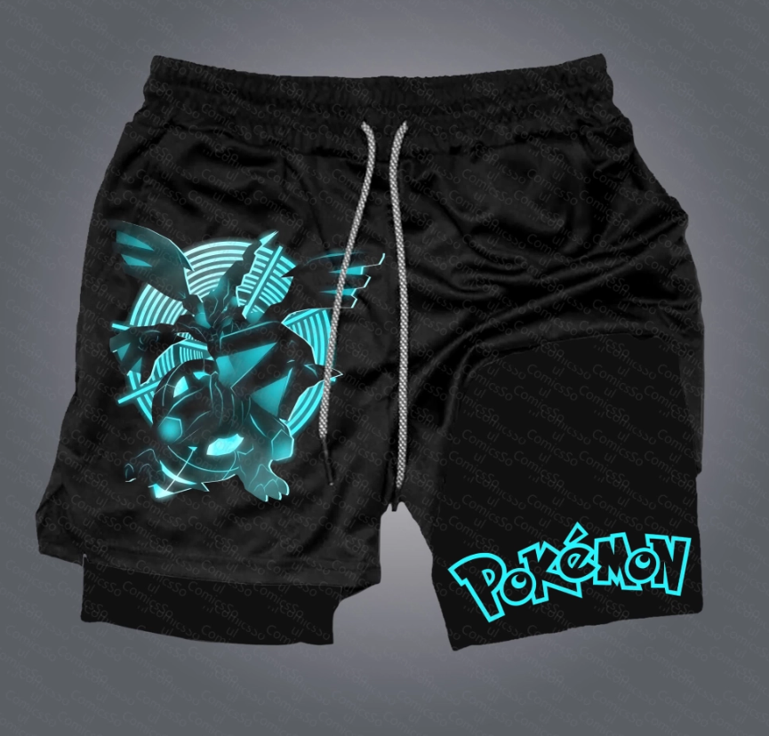 Badminton Tv - Official Pokémon Anime Collaboration Sports Shorts