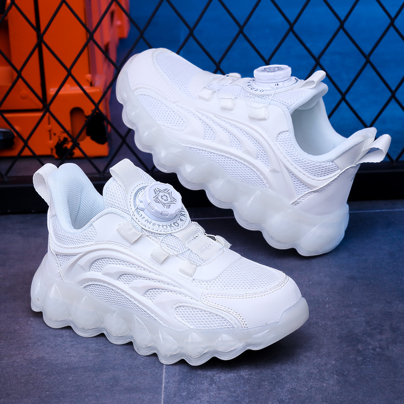 Children's White School Shoes  – Badminton Junior Bewertung und Preis