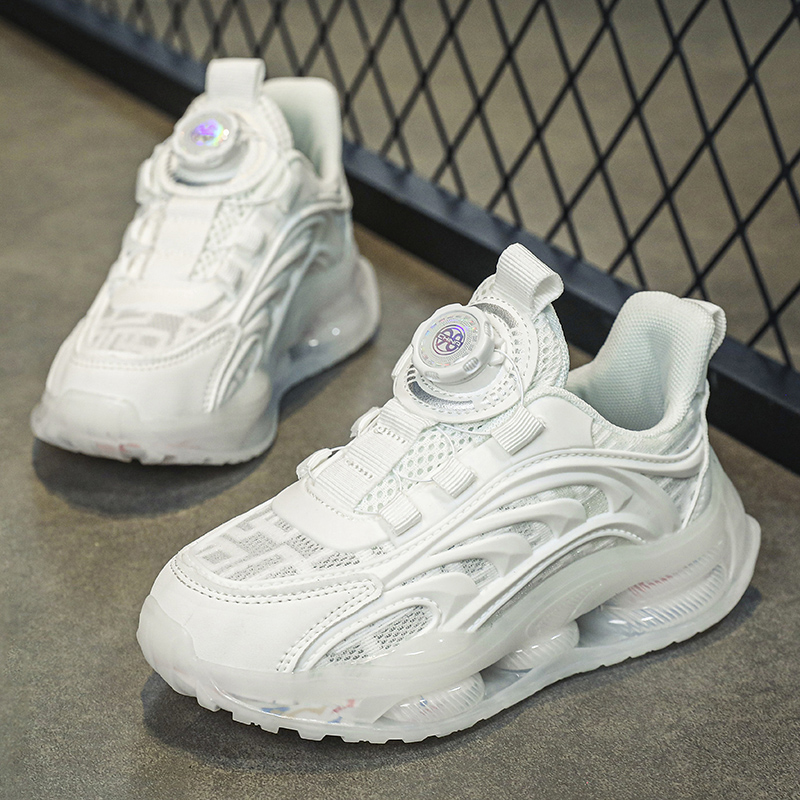 Children's White School Shoes  – Badminton Junior Bewertung und Preis