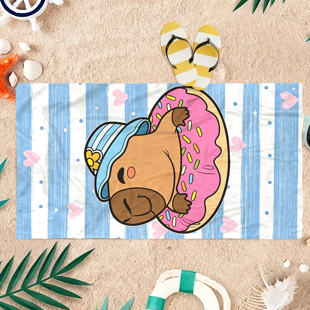 Capybara Cartoon Beach Towel Q – Towel Small Sport Bewertung und Preis