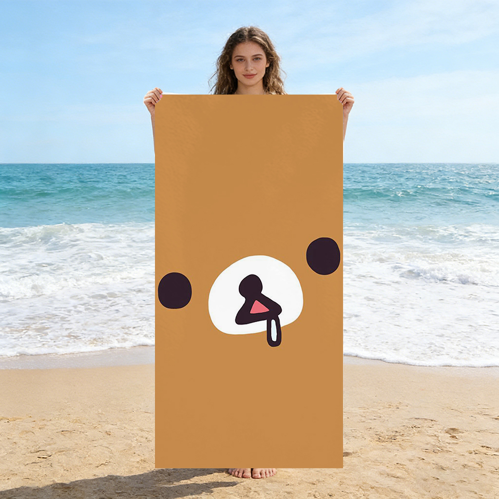 Funny Bear Emoji Beach Towel S – Towel Small Sport Bewertung und Preis