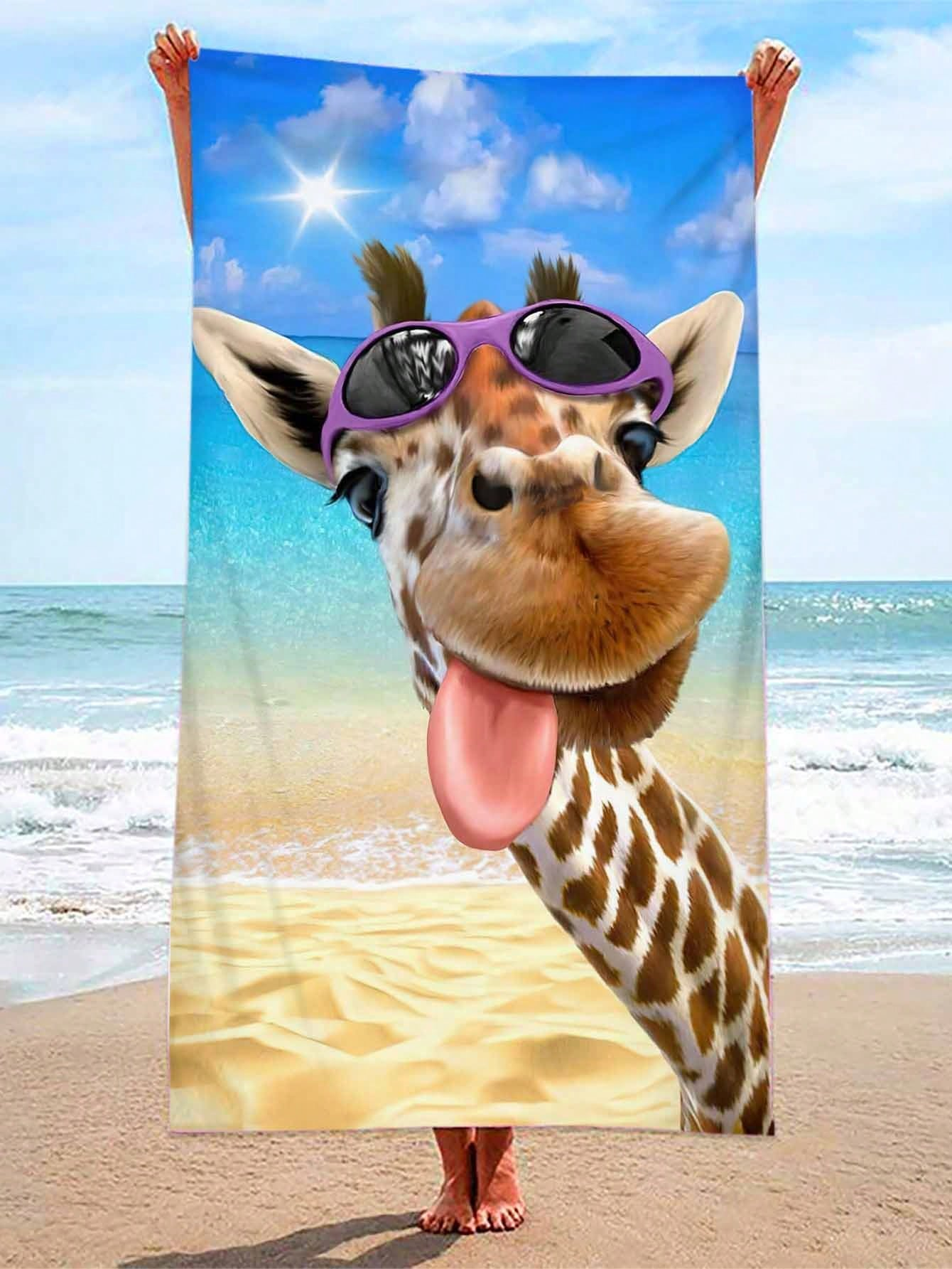 Funny Giraffe Beach Towel Quic – Towel Small Sport Bewertung und Preis