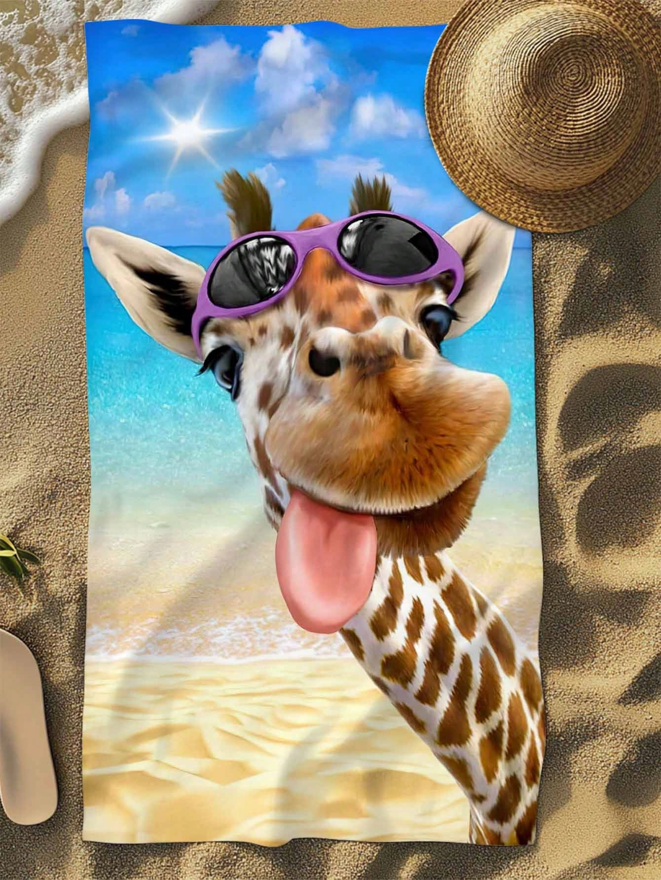 Funny Giraffe Beach Towel Quic – Towel Small Sport Bewertung und Preis