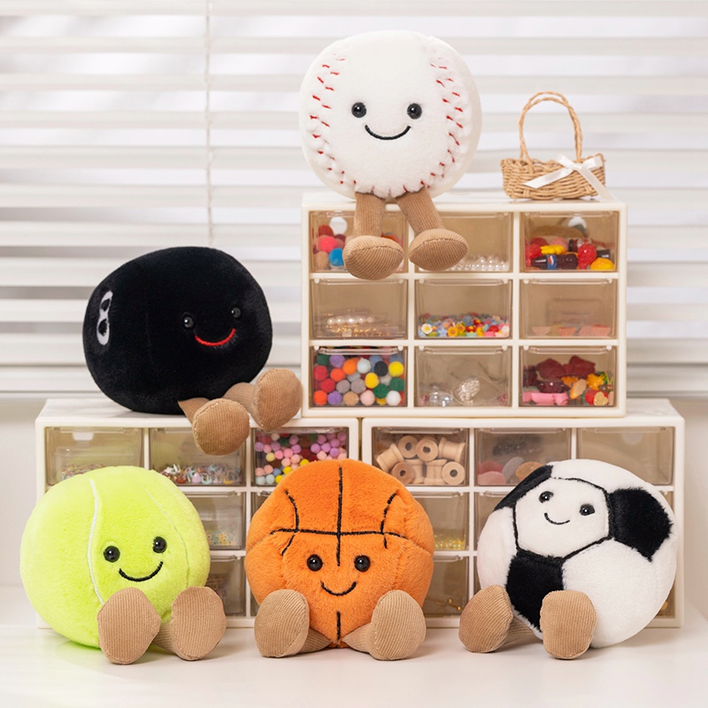 10cm Cute Basketball Football  – Badminton Tv Bewertung und Preis