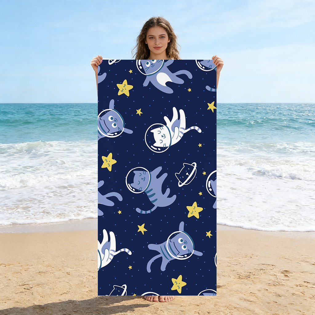 Space Cats Beach Towel Quick-D – Towel Small Sport Bewertung und Preis