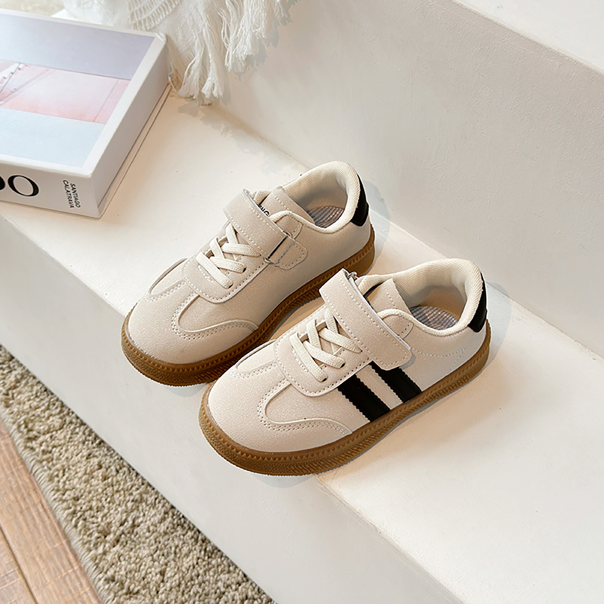 PU Leather Sneakers For Childr – Badminton Junior Bewertung und Preis