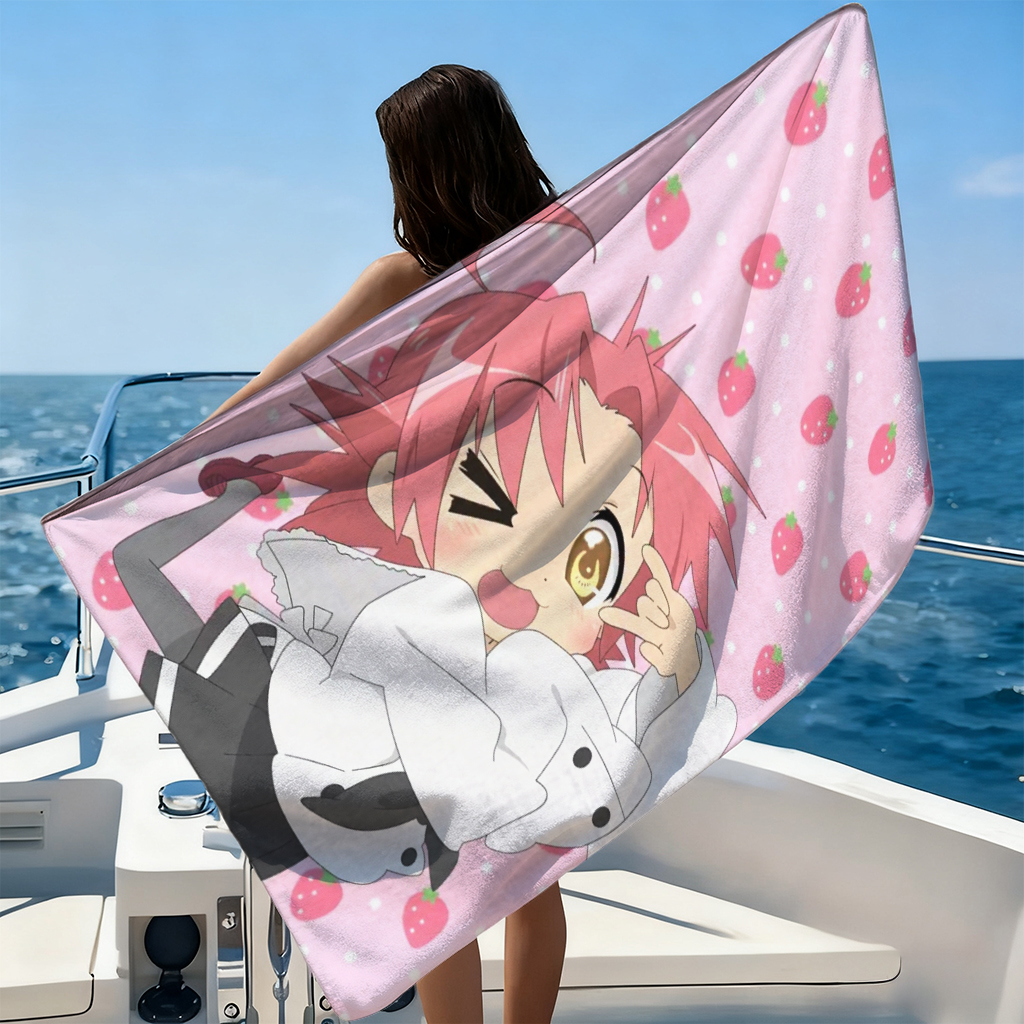 1pc Anime Girl Beach Towel Sma – Towel Small Sport Bewertung und Preis