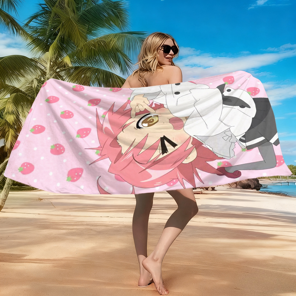 1pc Anime Girl Beach Towel Sma – Towel Small Sport Bewertung und Preis